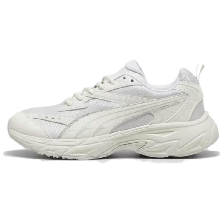 Кроссовки для бега PUMA Morphic противоскользящие устойчивые к истиранию низкие беговые кроссовки для женщин белые - изображение 1
