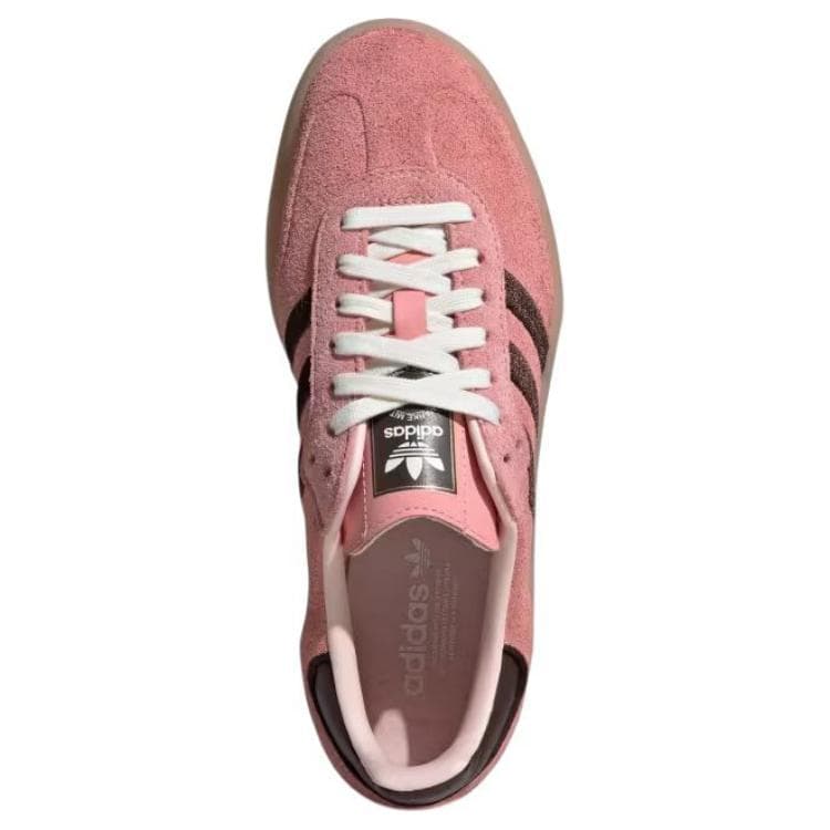 Кроссовки Adidas Originals SAMBAE Устойчивая к истиранию низкая обувь для скейтбординга Женская Розовая - изображение 4