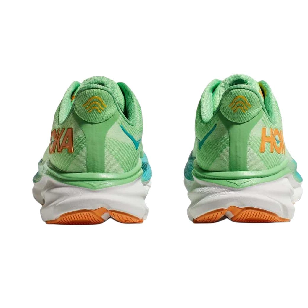 Кроссовки для бега HOKA ONE ONE Clifton 9 Удобный Амортизация Износостойкий Низкий Топ Повседневные Беговые Кроссовки Мужские Зеленые - изображение 5