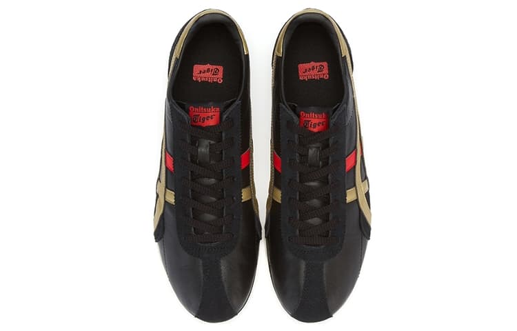Кроссовки для бега Onitsuka Tiger Runspark Black Gold — фото 4