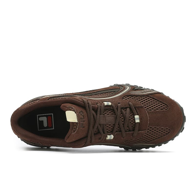 Кроссовки для бега FILA Pebble Low Top Повседневные Городские Коммутационные Беговые Кроссовки Женские Сад Коричневый - изображение 4