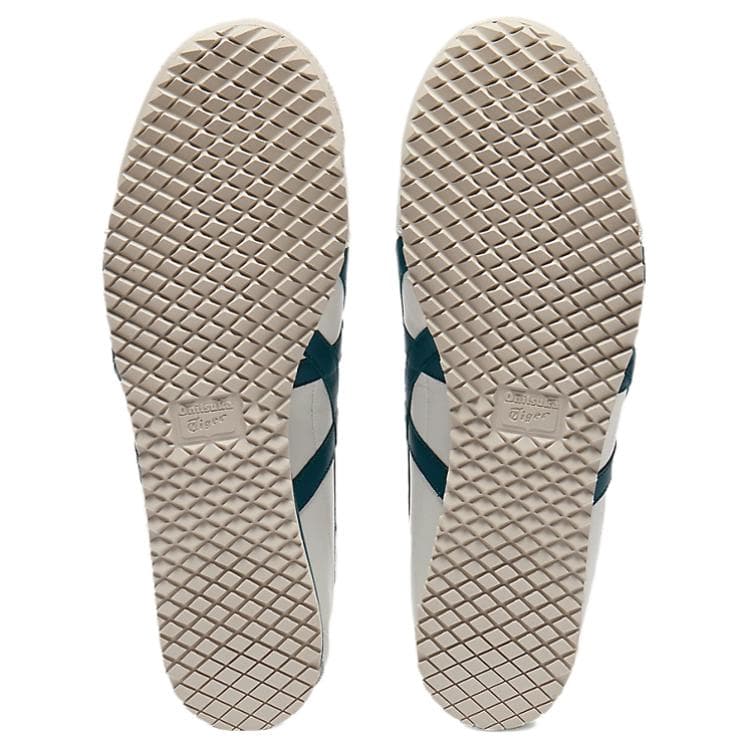 Кроссовки Onitsuka Tiger MEXICO 66 Повседневная обувь Мужская Белая Зеленая - изображение 5