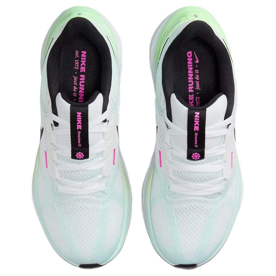 Кроссовки для бега Nike Zoom Structure 25 Удобный Низкий Топ Повседневный Бег на длинные дистанции Городская Коммутация - изображение 4