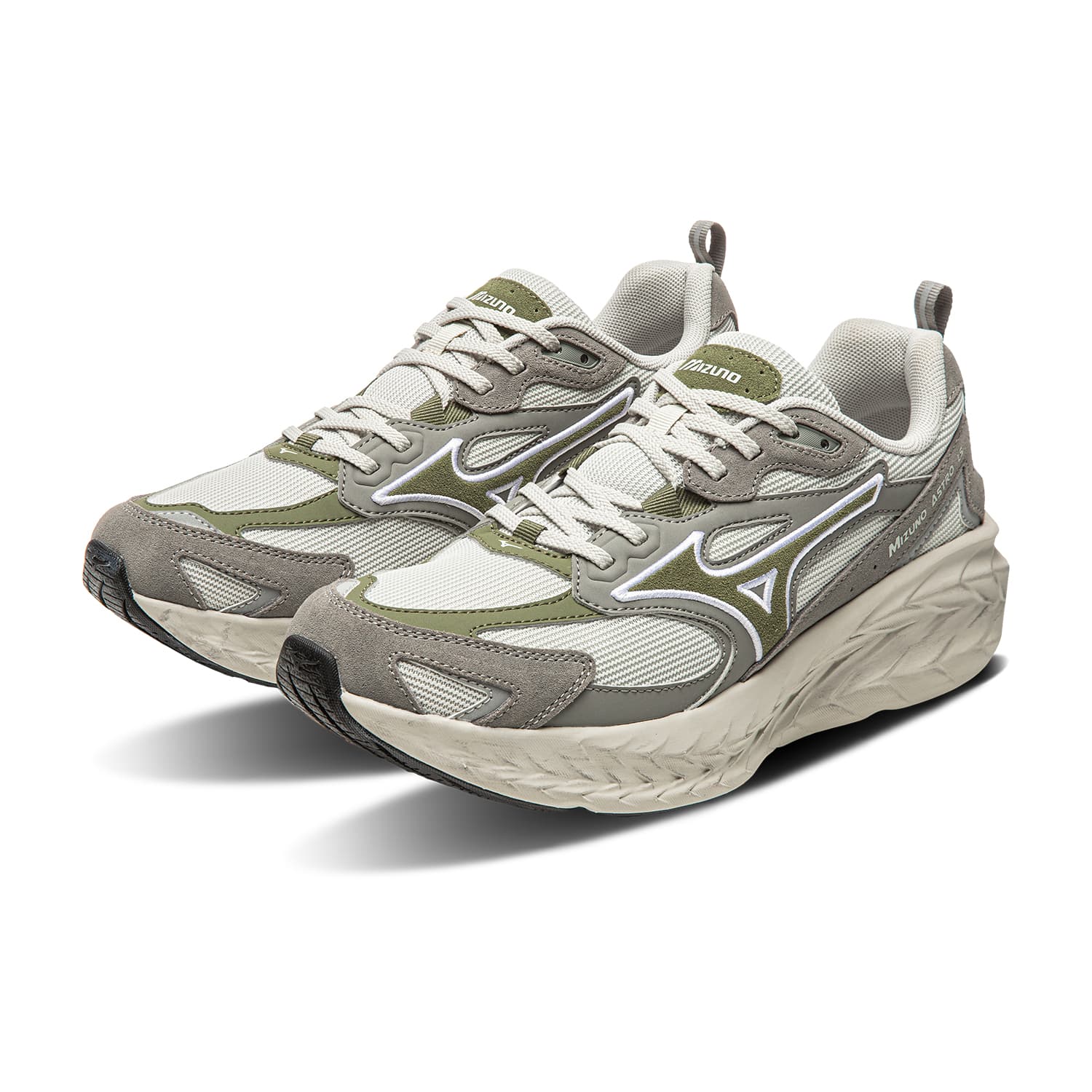 Кроссовки для бега Mizuno Низкие беговые кроссовки унисекс серебристый березовый - изображение 3