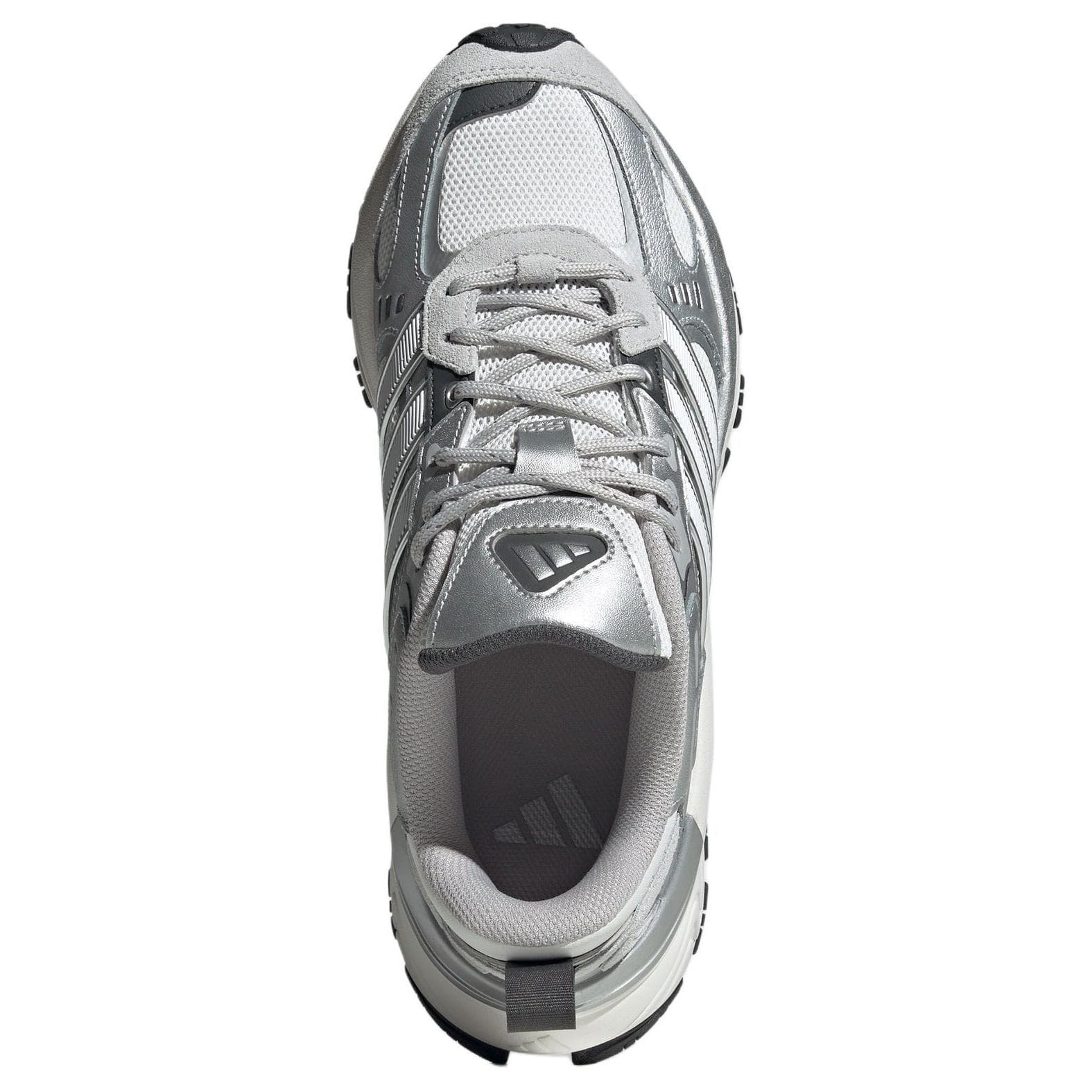 Кроссовки Adidas SHADOW FEVER Low Топ Кроссовки с Толстой Подошвой Унисекс Серебристо-Серый - изображение 5
