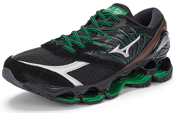 Кроссовки для бега Randomevent x Mizuno Wave Prophecy LS Black Green - изображение 2
