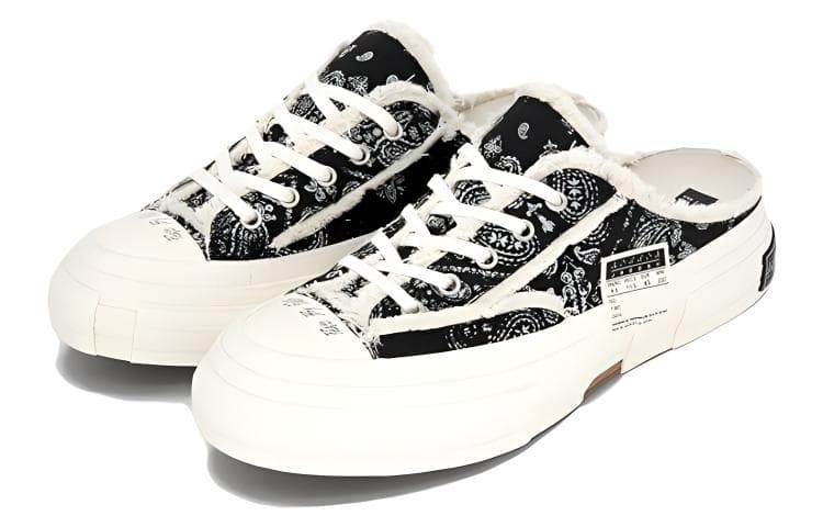 Сандалии xVESSEL G.O.P. Slip On Paisley Black White - изображение 2