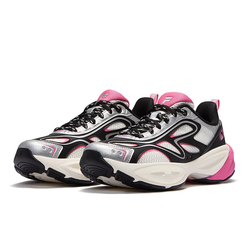 Кроссовки FILA FUSION BUZZARD II Meteorite Shoes 2 Low Топ Повседневная обувь Женские Снег Черный - изображение 2