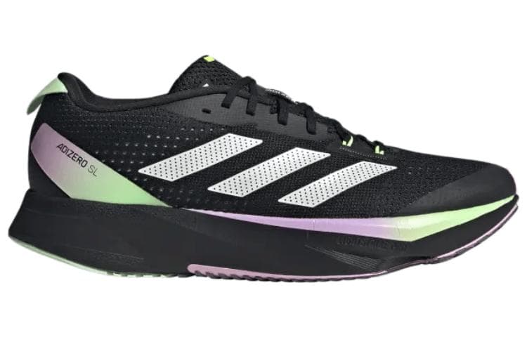 Кроссовки для бега adidas Adizero SL Black Purple Green - изображение 2