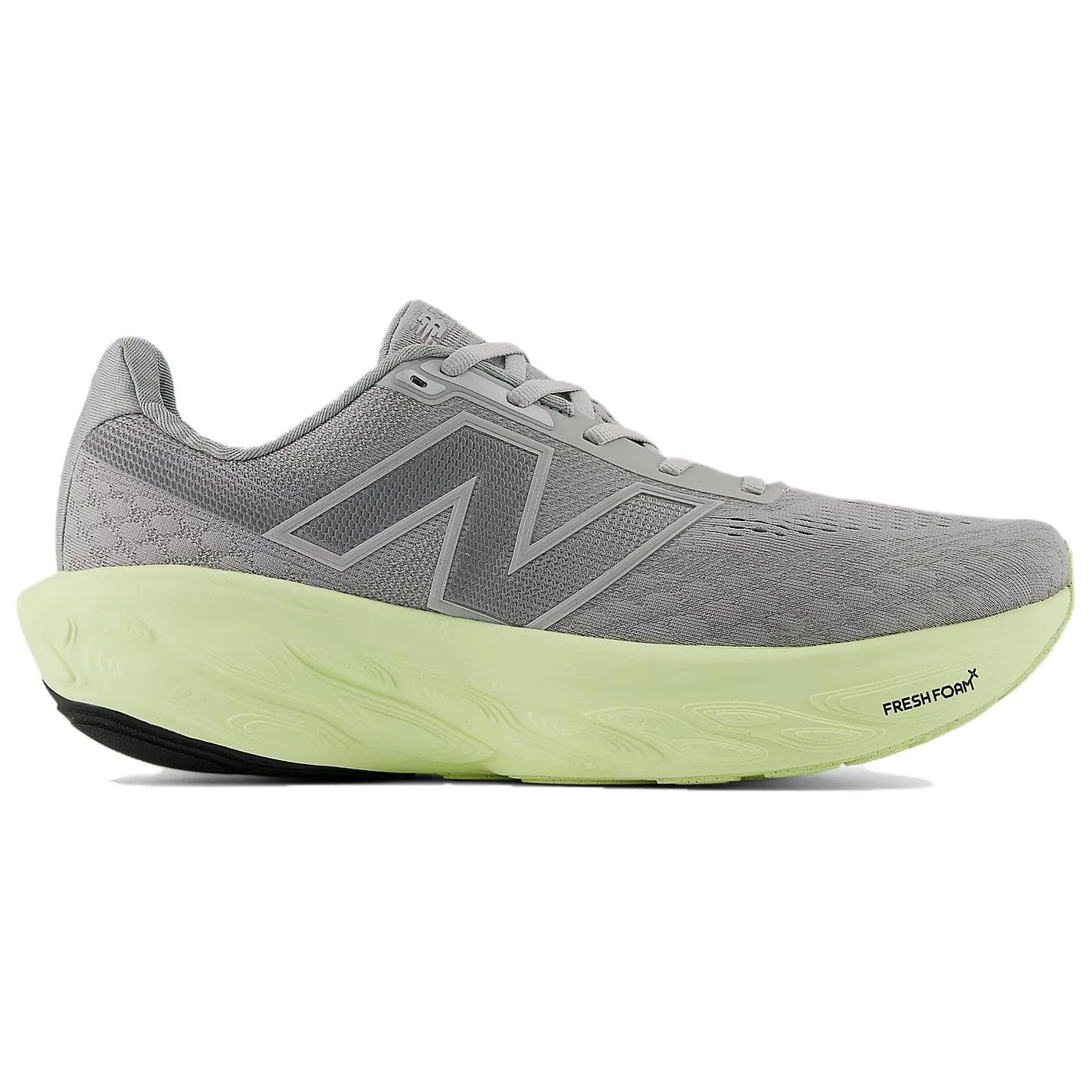 Кроссовки для бега New Balance Fresh Foam X 1080 v14 Low Топ Беговые кроссовки Мужские Серый Зеленый - изображение 2