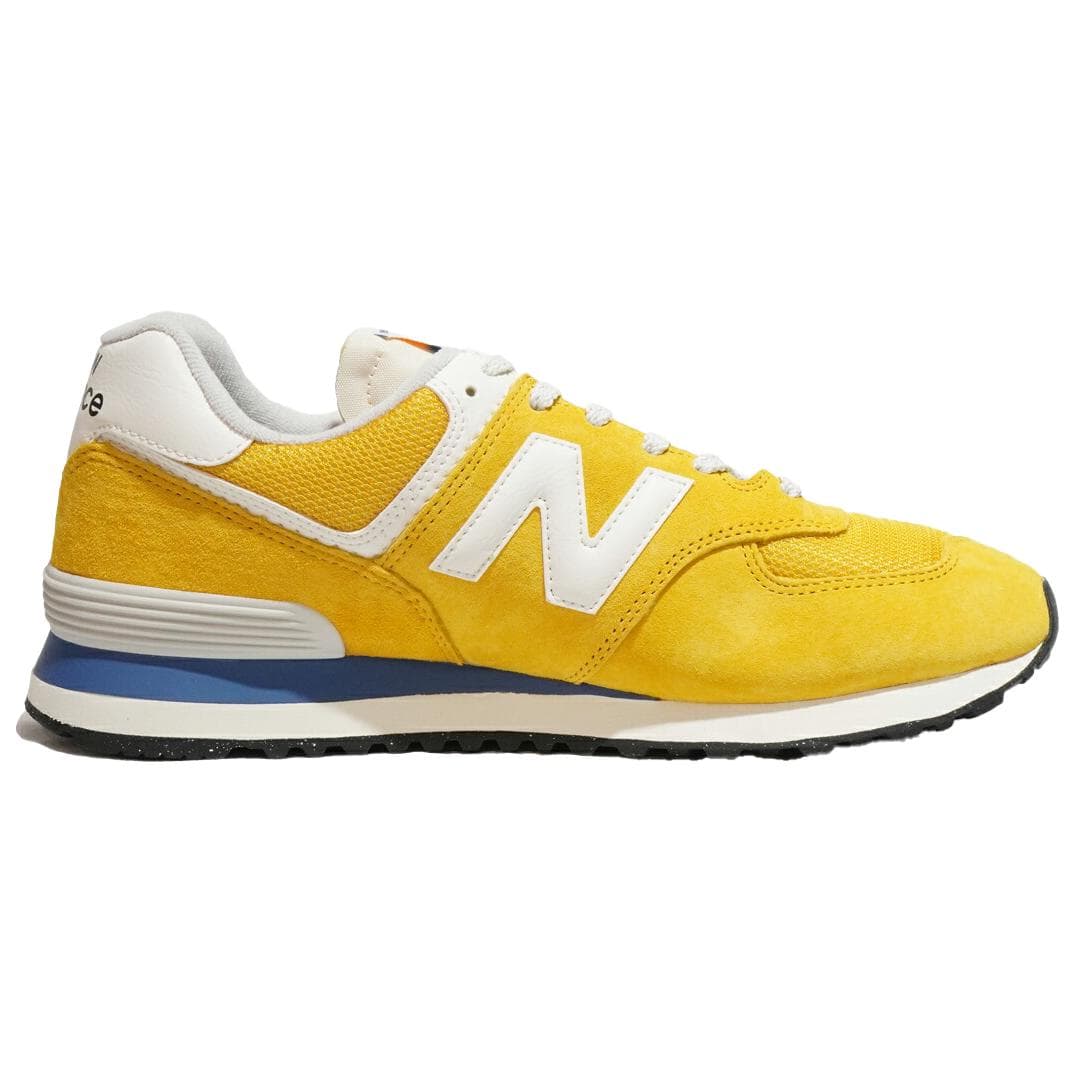 Кроссовки New Balance NB 574 Low Топ Повседневная обувь Унисекс Желтая - изображение 2