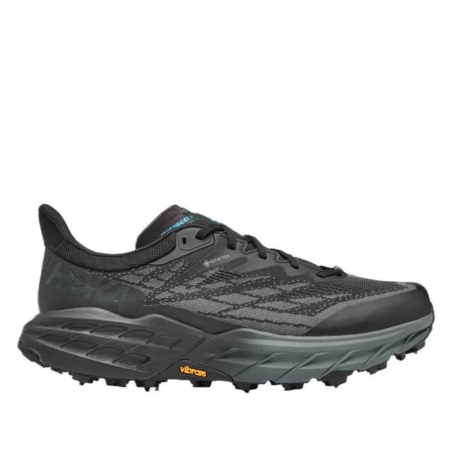Кроссовки для бега HOKA ONE ONE Speedgoat 5 Устойчивые к износу Низкие Беговые кроссовки Мужские Черные - изображение 2