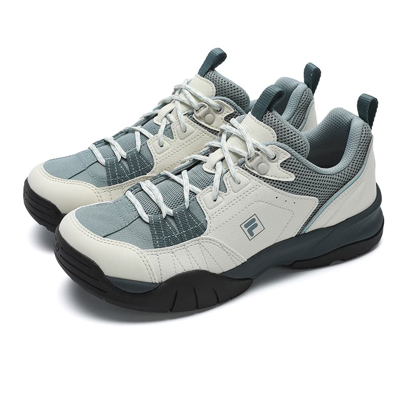Кроссовки FILA CAMPERAGE V2 Low Беговые кроссовки Женские Серый Синий Серебряный - изображение 3
