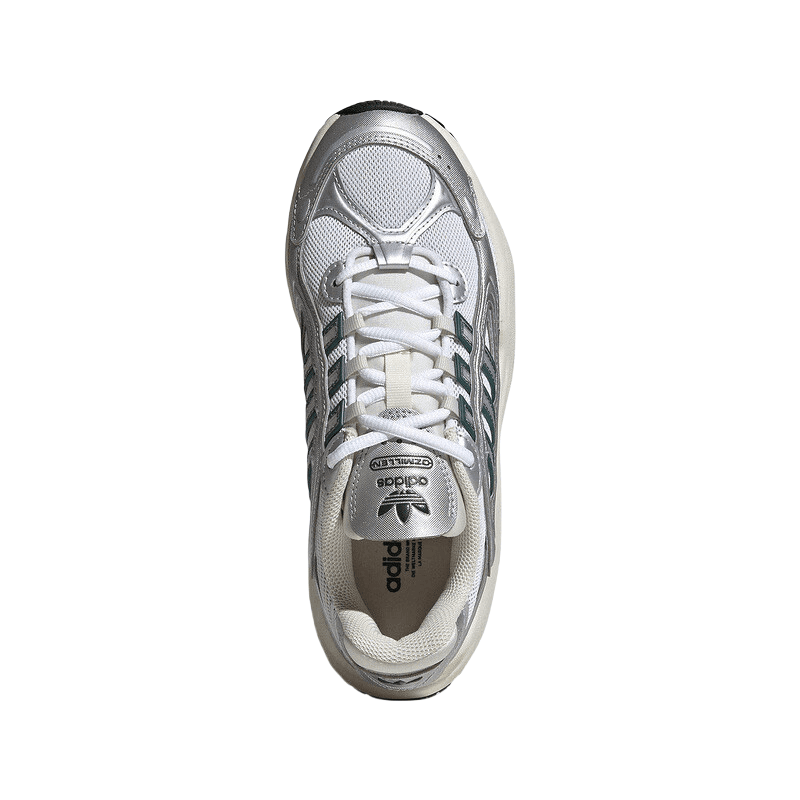 Кроссовки Adidas Originals Ozmillen Low Топ Повседневная обувь Женская Серебряный Белый - изображение 4