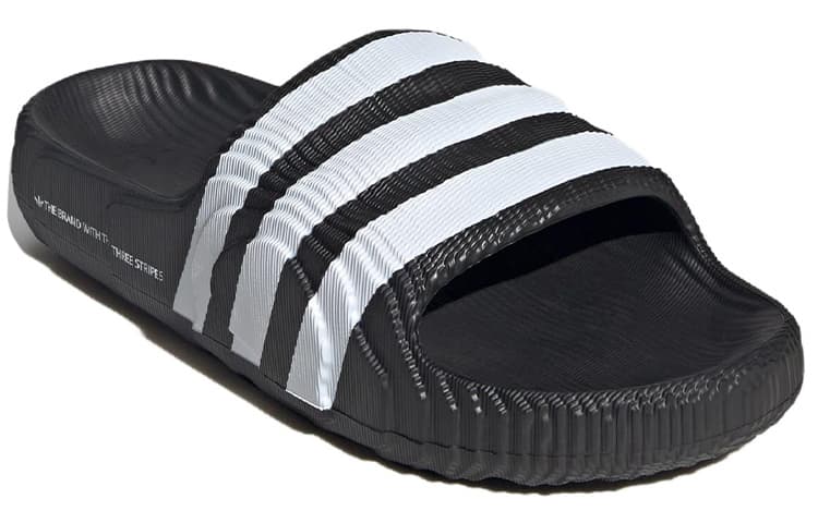 Сандалии adidas Adilette 22 Black White - изображение 3