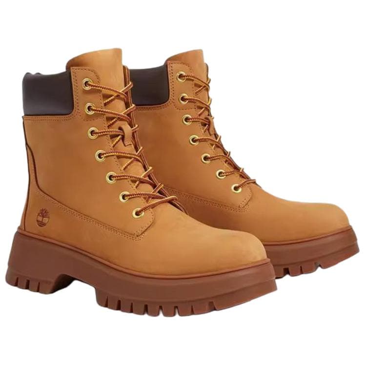 Ботинки Timberland Короткие армейские ботинки женские цвет пшенично-коричневый - изображение 3
