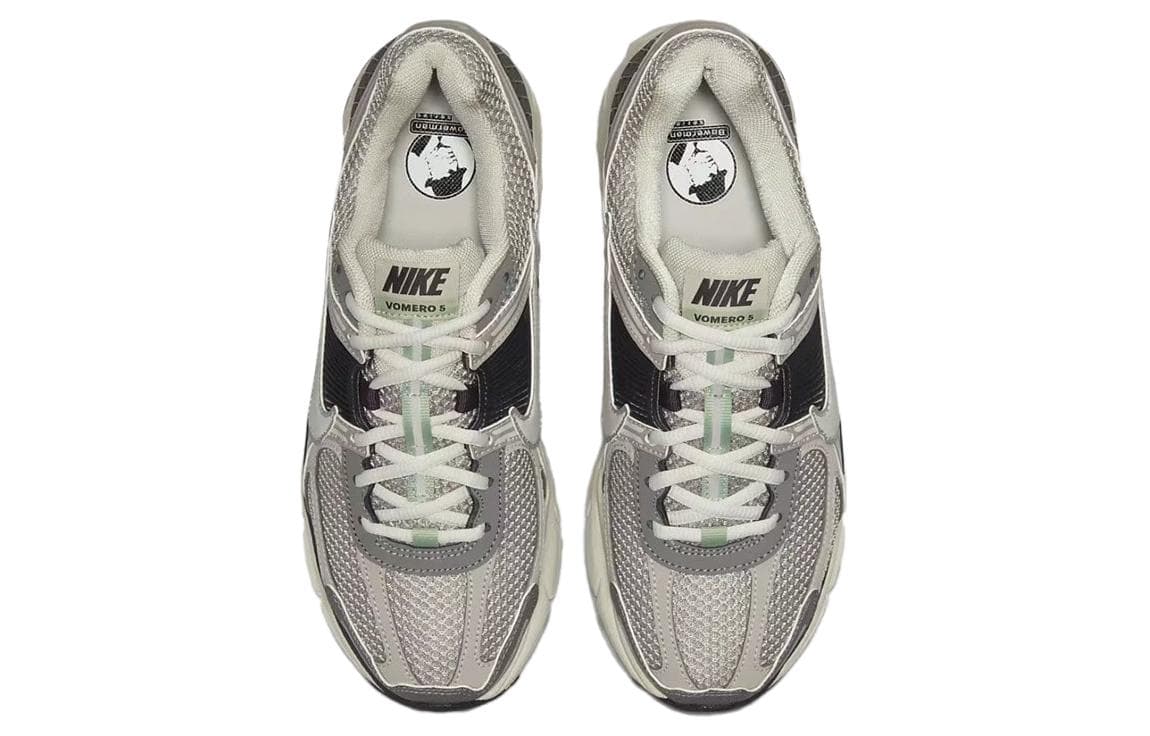 Кроссовки для бега Nike Air Zoom Vomero 5 Grey Black — фото 3
