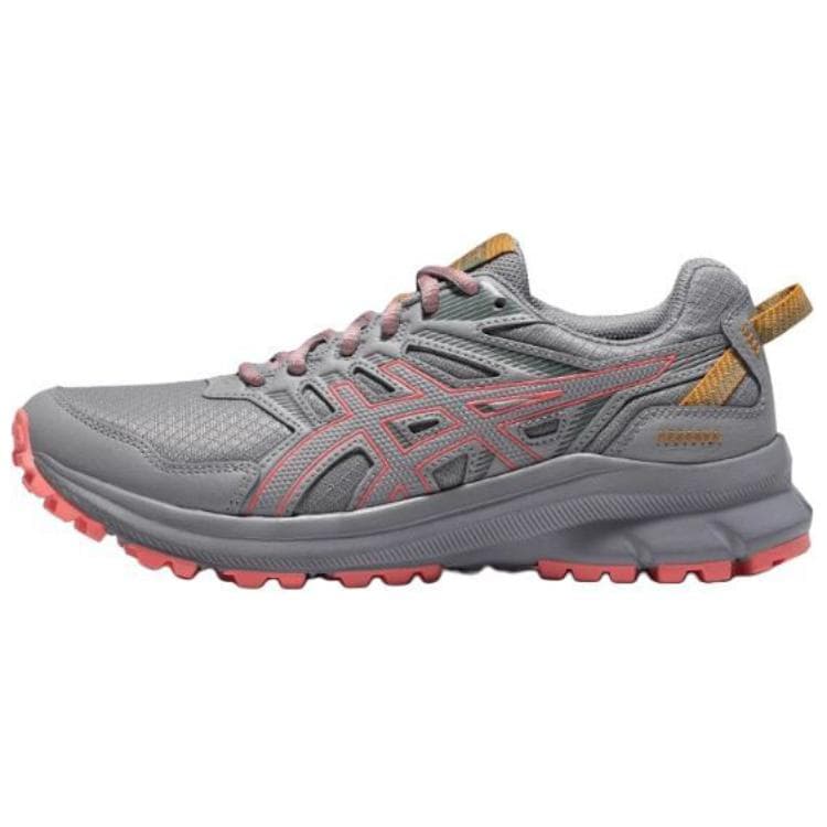 Кроссовки для бега Asics Trail Scout 2 Low Top Trail Беговые кроссовки Женские Серый Оранжевый - изображение 1