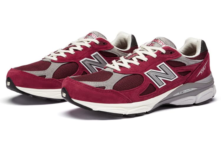 Кроссовки для бега New Balance Teddy Made Burgundy - изображение 2