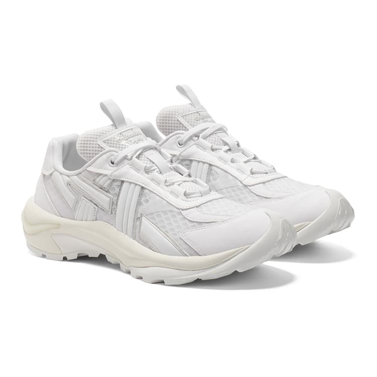 Кроссовки Onitsuka Tiger противоскользящая устойчивая к истиранию низкий верх повседневная обувь унисекс белый - изображение 3