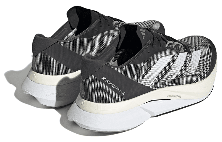 Кроссовки для бега adidas Adizero Boston 12 Grey Silver - изображение 3