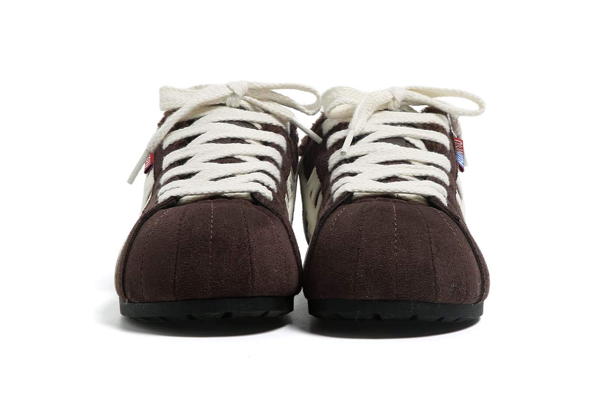 Кроссовки HUANQIU Легкий Low Top Немецкие армейские кроссовки Женские Коричневый - изображение 4