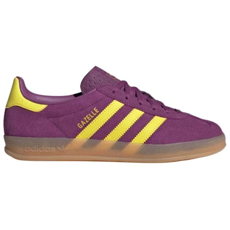 Кроссовки Adidas Originals GAZELLE INDOOR Low Топ Немецкие армейские кроссовки Женские Фиолетовый - изображение 2