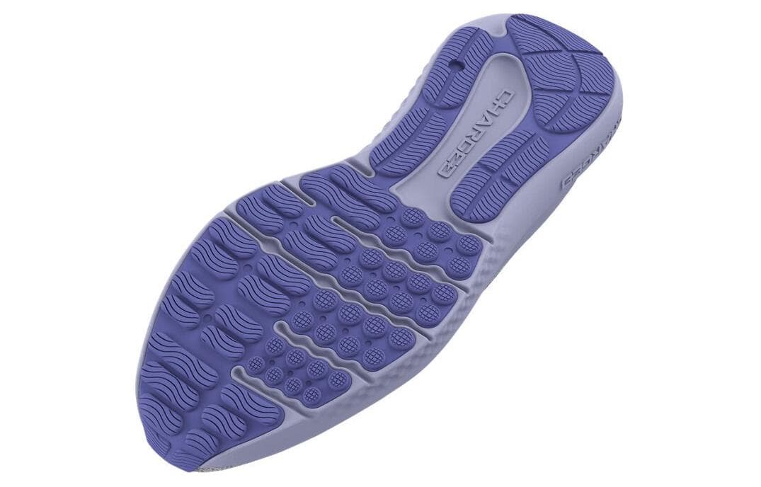 Кроссовки для бега Under Armour Surge 4 Амортизация Устойчивость к истиранию Низкий топ Беговые кроссовки Женские Серый Фиолетовый - изображение 5