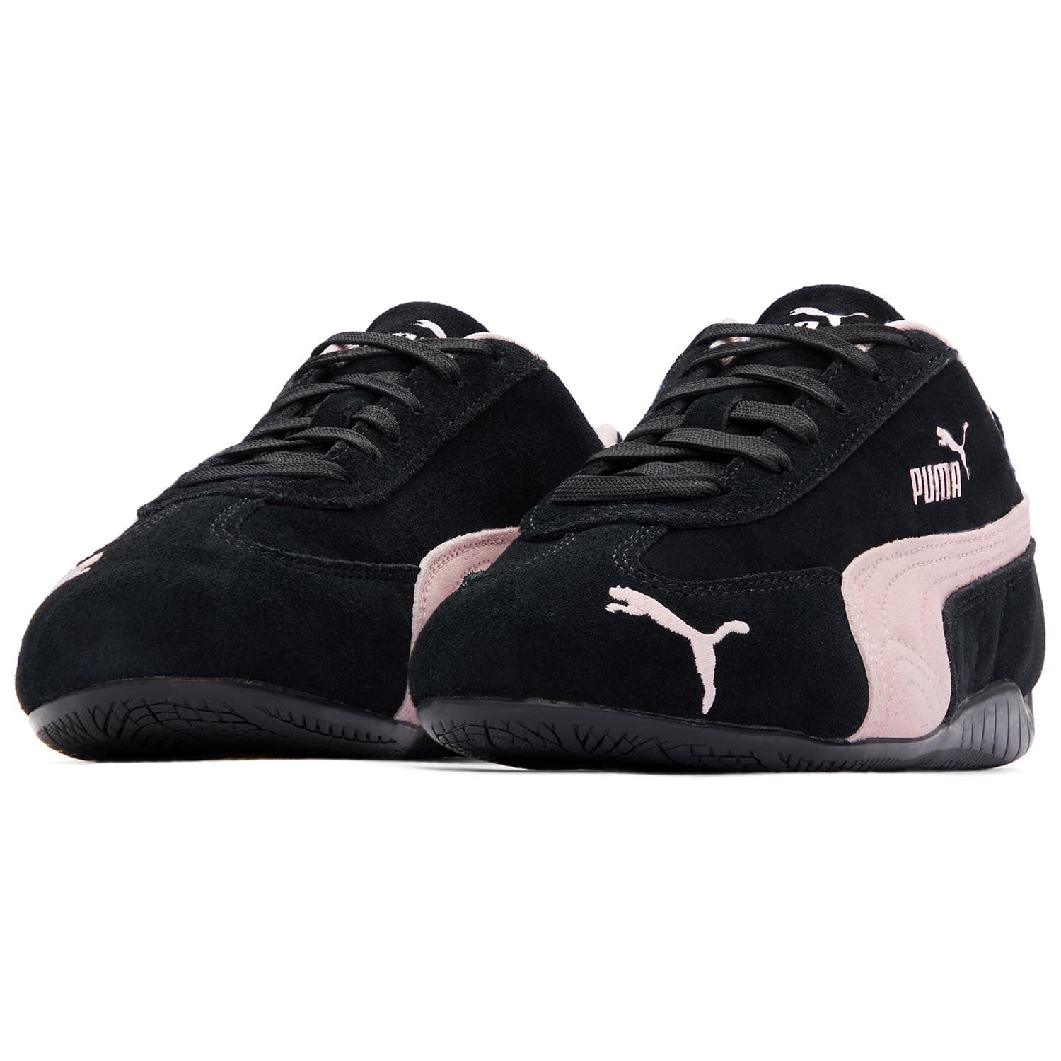 Кроссовки PUMA Speedcat Low Повседневная обувь унисекс Дымчатый розовый Черный - изображение 4
