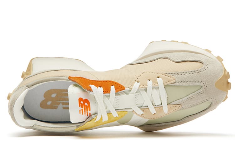 Кроссовки для бега New Balance 327 Light Beige - изображение 3
