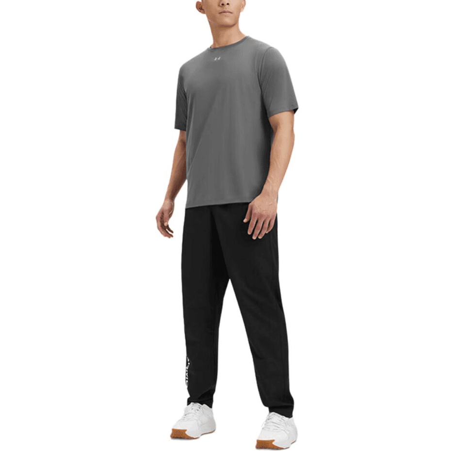 Спортивная одежда Under Armour SS25 EF Perf Graphic Спортивные брюки Мужские Черные - изображение 3