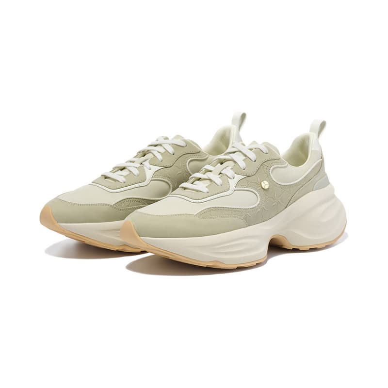 Кроссовки для бега LI-NING 1990 Classic Series модные амортизирующие износостойкие лоу-топы повседневные беговые кроссовки мужской серо-зеленый - изображение 2