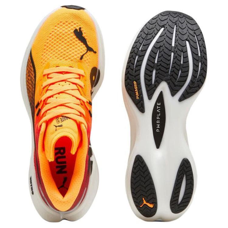 Кроссовки для бега PUMA Deviate NITRO 3 Yellow Red White - изображение 5