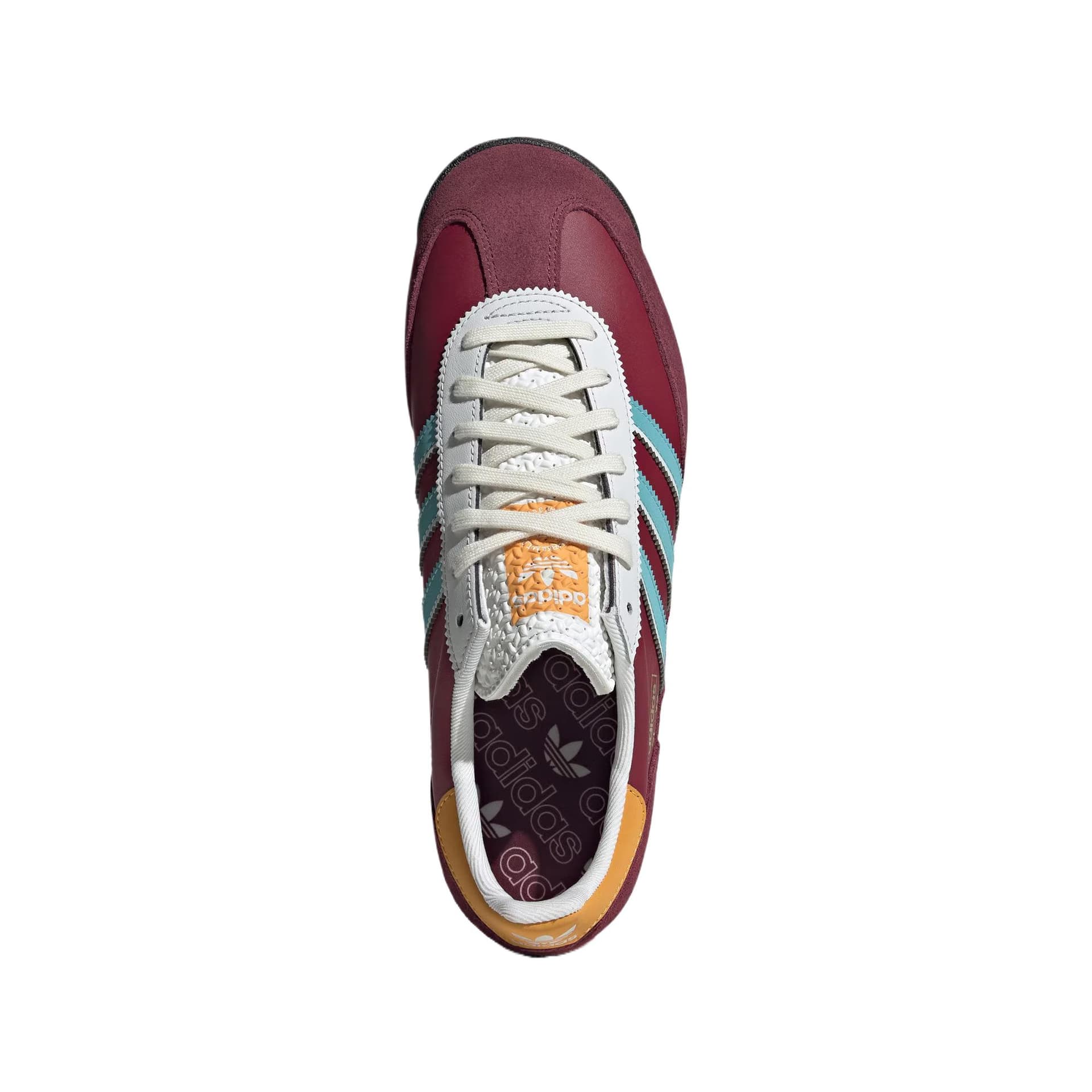 Кроссовки Adidas SL 72 RS противоскользящая устойчивая к истиранию легкий низкий топ повседневная обувь унисекс красная - изображение 3