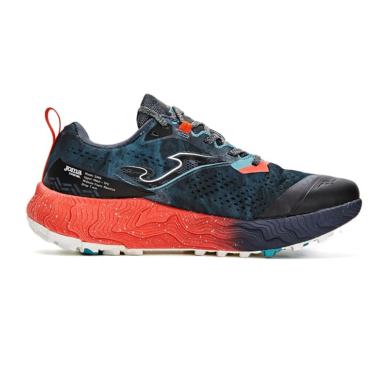 Кроссовки для бега Joma Low Top Trail Беговые кроссовки Мужской Черно-красный - изображение 2