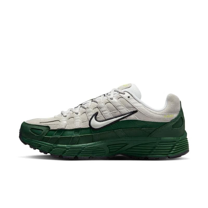Кроссовки для бега Nike P 6000 Амортизация Устойчивость к истиранию Низкий Топ Беговые кроссовки Унисекс Белый Зеленый - изображение 1
