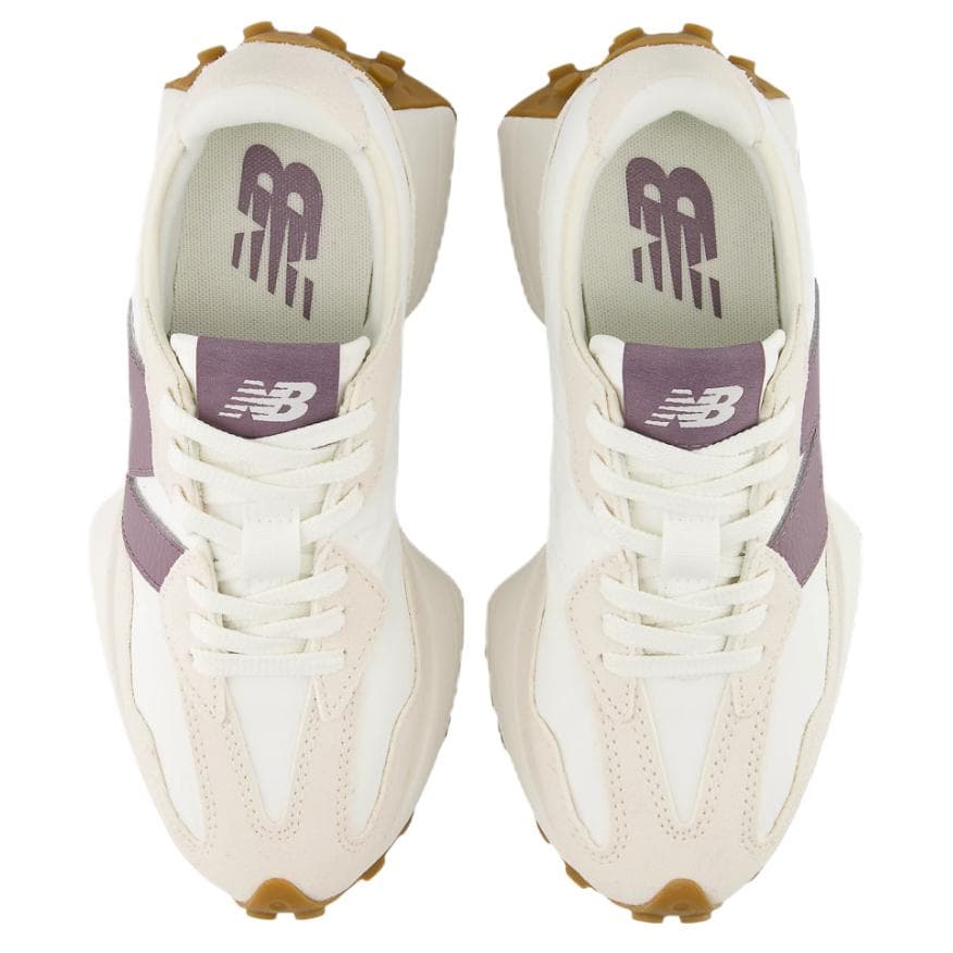 Кроссовки для бега New Balance NB 327 Low Топ Повседневные беговые кроссовки Женские Белые - изображение 4