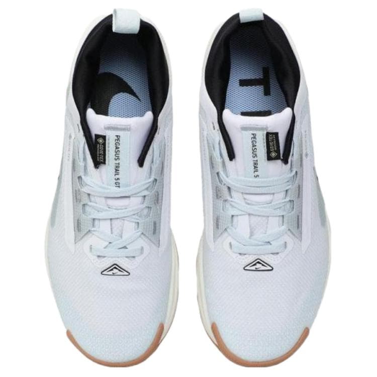 Кроссовки для бега Nike Pegasus Trail 5 Водонепроницаемый Отскок Водонепроницаемый Отскок Низкий Топ Беговые кроссовки Женские Белые - изображение 3