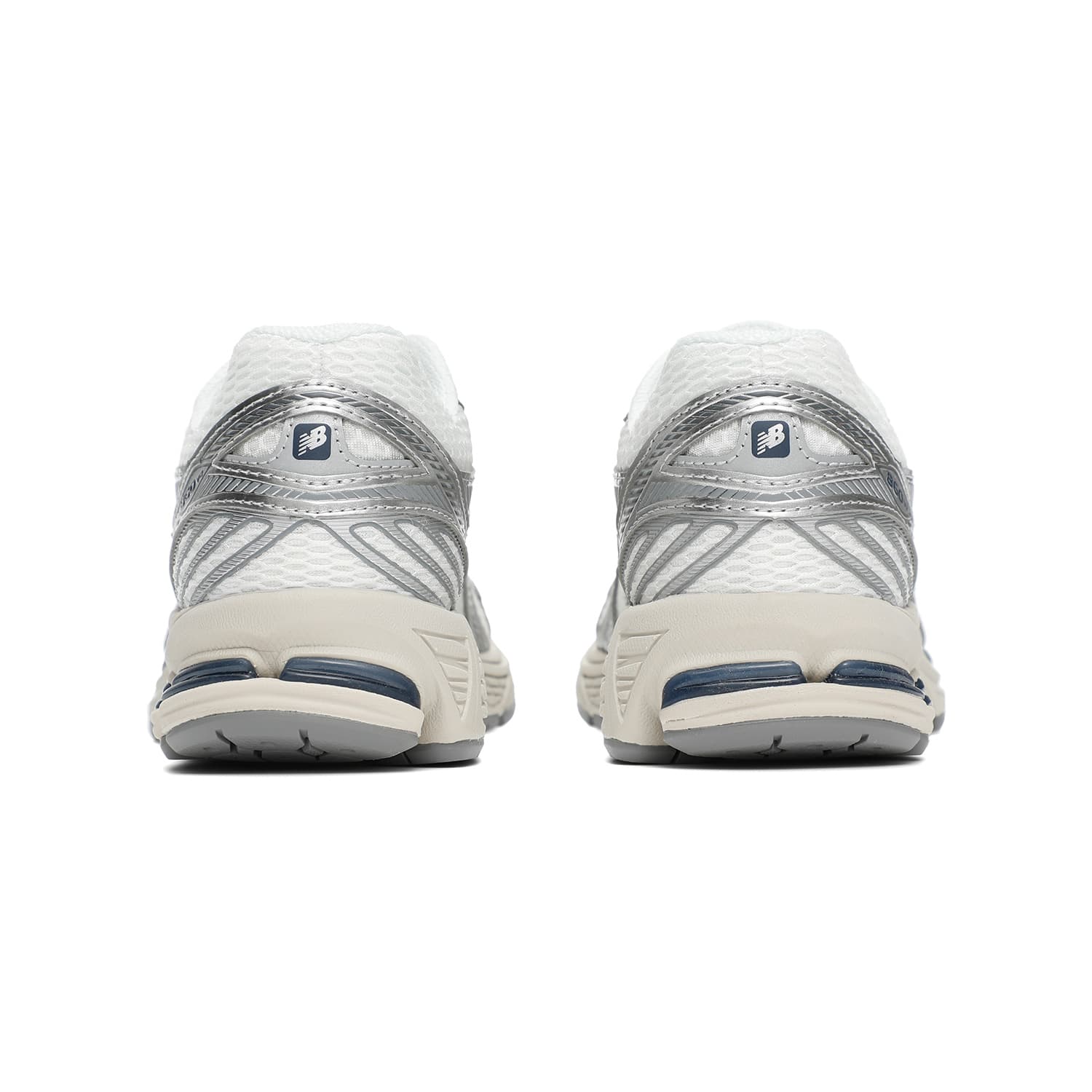 Кроссовки new balance 860 Удобный Круглый Палец Дышащий Low Топ Повседневная обувь Унисекс Серебряный - изображение 4