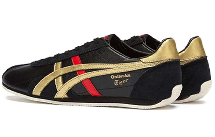 Кроссовки для бега Onitsuka Tiger Runspark Black Gold — фото 3
