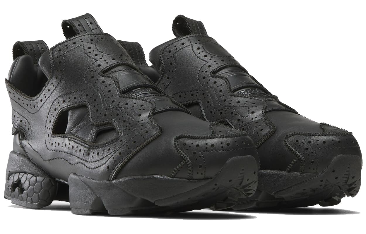 Кроссовки ENGINEERED GARMENTS x REEBOK Износостойкий Дышащий Низкий Топ Повседневная Обувь Унисекс Черный - изображение 2