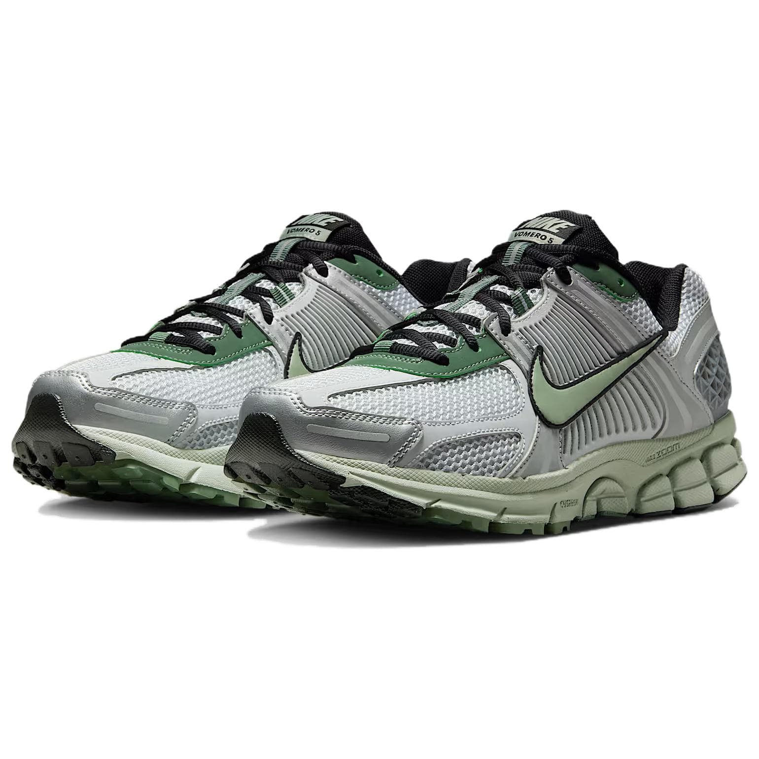 Кроссовки для бега Nike Zoom Vomero 5 Green Silver — фото 3