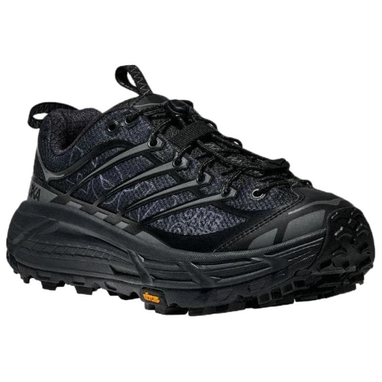 Кроссовки для бега HOKA ONE ONE Mafate Three 2 Дышащий Low Топ Повседневные кроссовки для бега Унисекс Черный - изображение 3