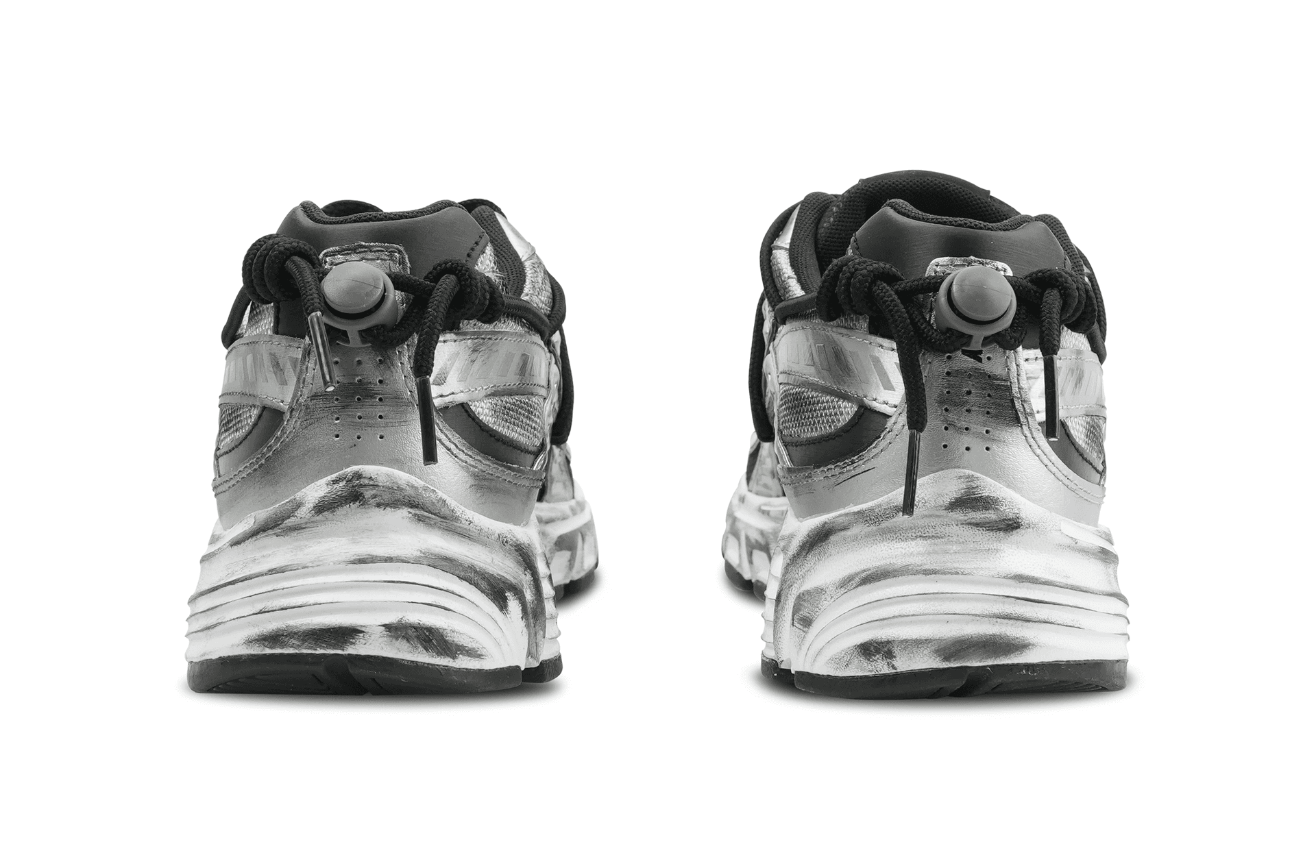 Кроссовки для бега Nike Initiator Black Silver - изображение 4