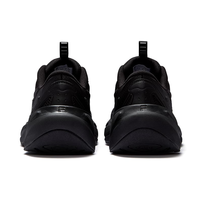 Кроссовки FILA FUSION Stormy Обувь Ткань Низкий Верх Повседневная Обувь Мужская Черная Серебряная - изображение 4