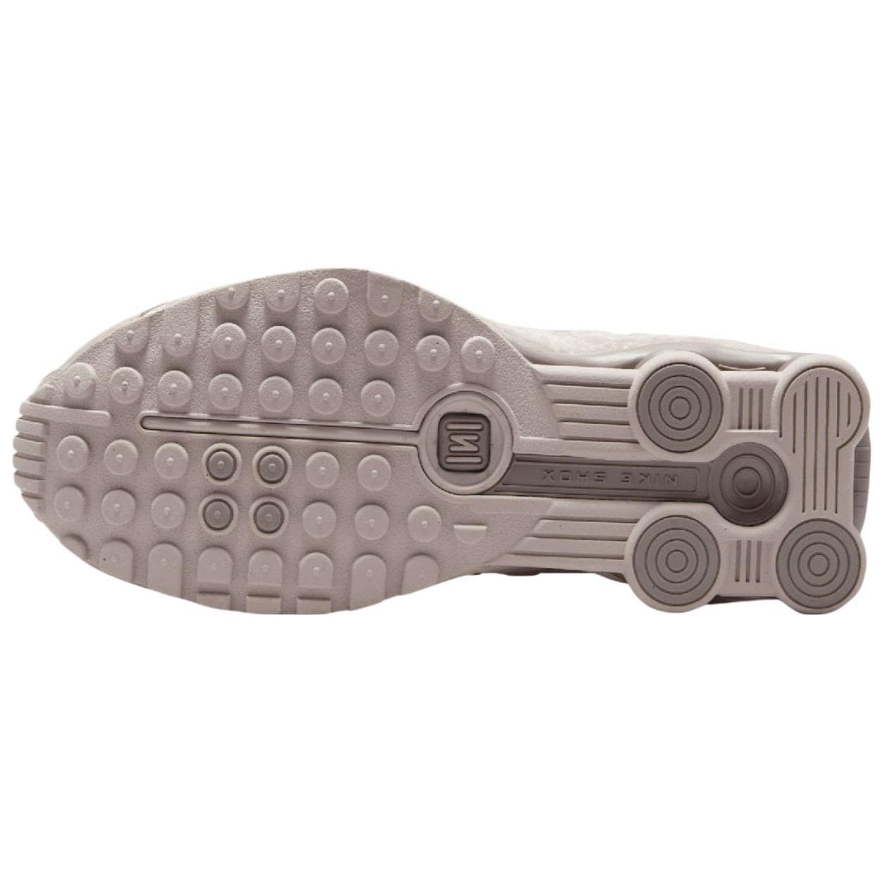 Кроссовки для бега Nike Shox R4 Кожа Дышащий Поддержка Низкий Верх Повседневные Беговые Кроссовки Женские Серые - изображение 5