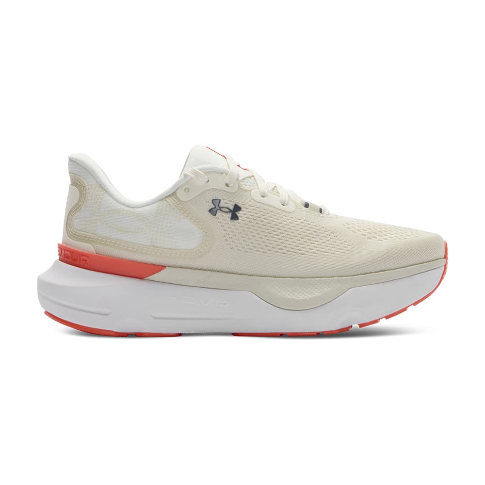 Кроссовки для бега Under Armour Infinite Pro 2 Удобная Амортизация Отскок Низкий Топ Спринт Беговые кроссовки Женские Экрю - изображение 2