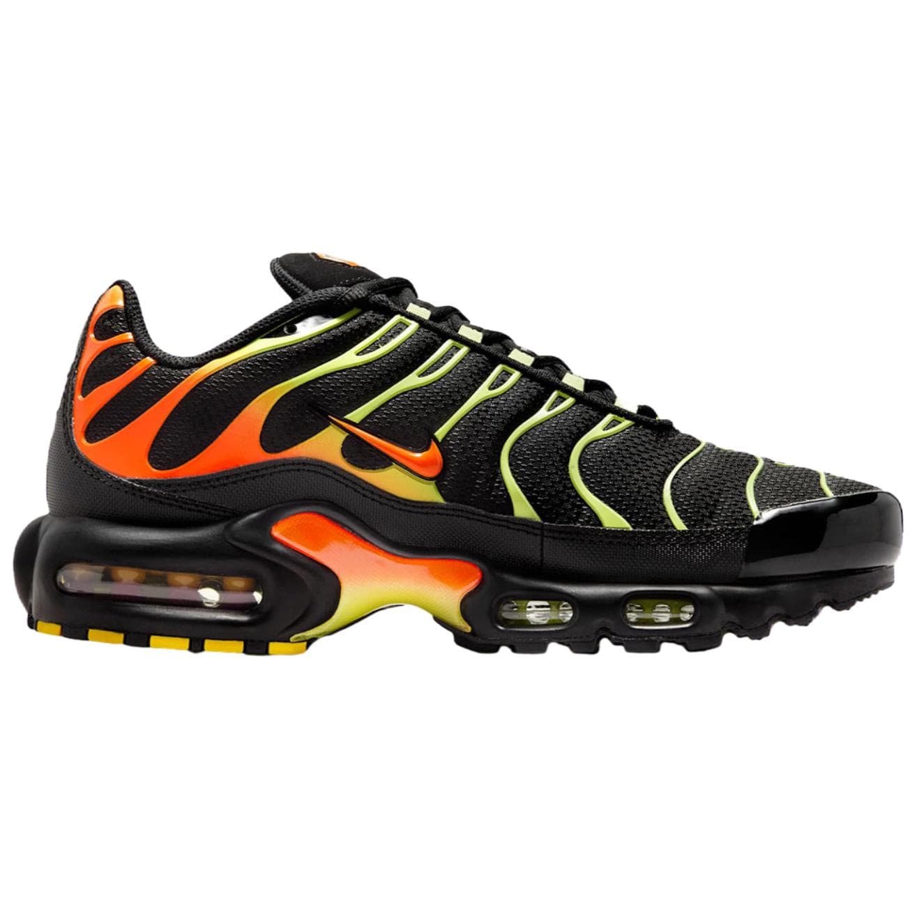 Кроссовки для бега Кроссовки для бега Nike Air MAX Plus Унисекс Черные Оранжевые - изображение 2