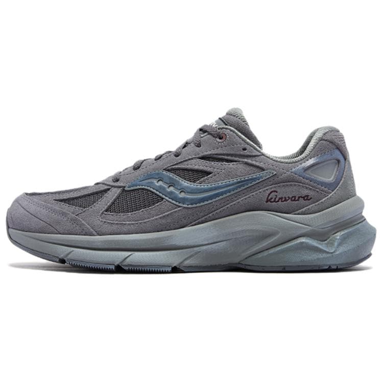 Кроссовки для бега Saucony Kinvara Pwr Oтскок Low Топ Повседневные кроссовки для бега Унисекс Серый - изображение 1