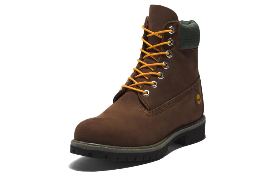 Ботинки уличные Timberland Premium 6 Inch Boot Brown - изображение 3